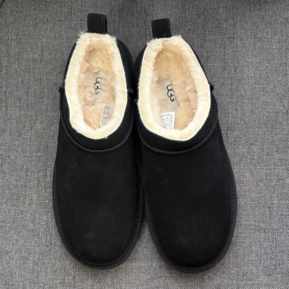 UGG Black Women's Classic Micro Boots